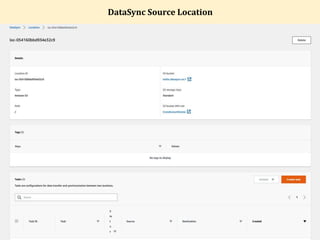 DataSync Source Location
 