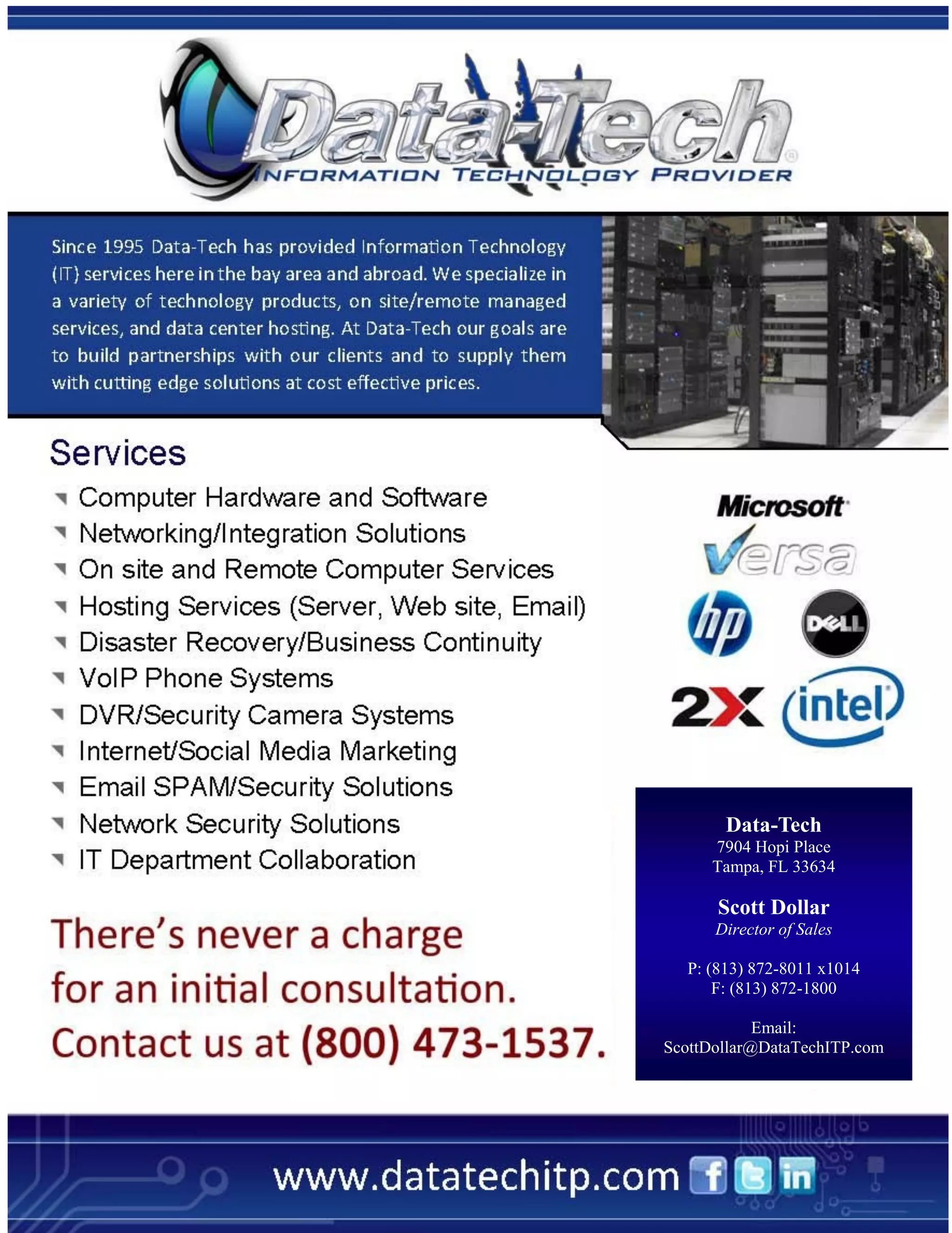 Data Tech Core Services Flyer | PDF, image size:2048x2650