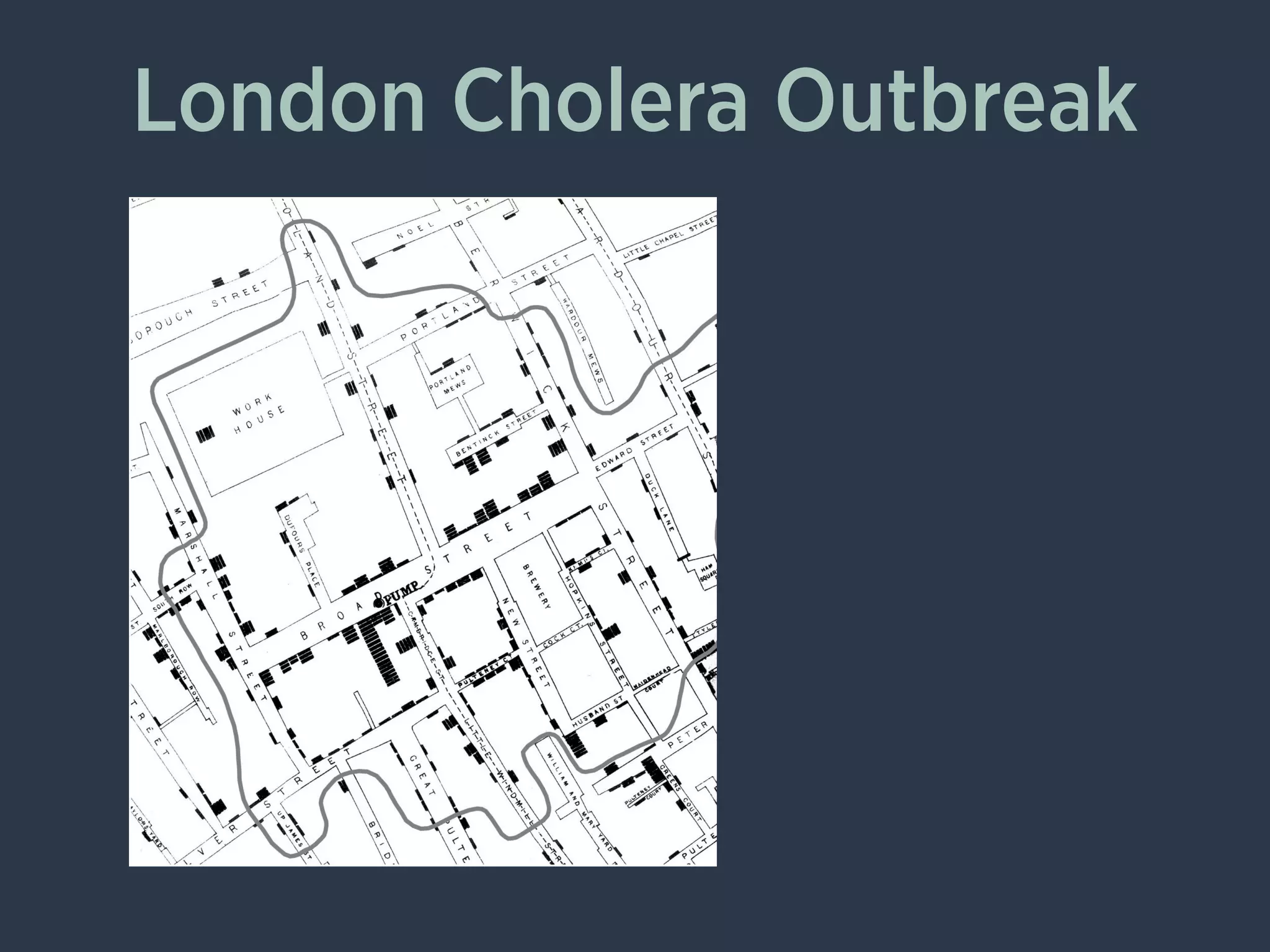 London Cholera Outbreak
 