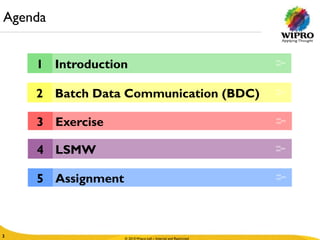 SAP Data Transfer Techniques DI BDC Session LSMW | PPTX