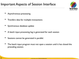 SAP Data Transfer Techniques DI BDC Session LSMW | PPTX