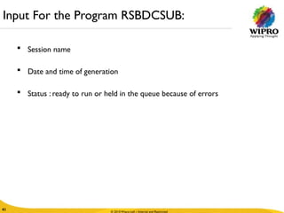 SAP Data Transfer Techniques DI BDC Session LSMW | PPTX