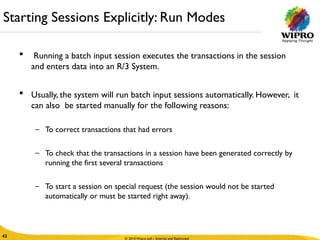 SAP Data Transfer Techniques DI BDC Session LSMW | PPTX