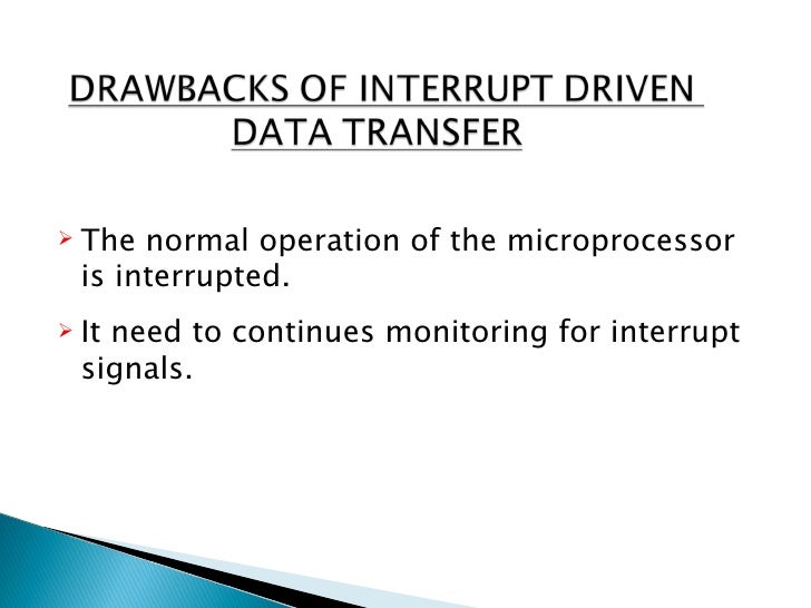Data transferschemes