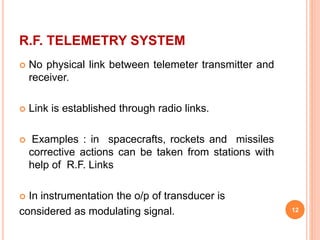 Data transmission and telemetry | PPTX