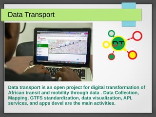 Data transport presentation 2021 | PPT