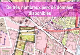 De très nombreux jeux de données
           disponibles
 