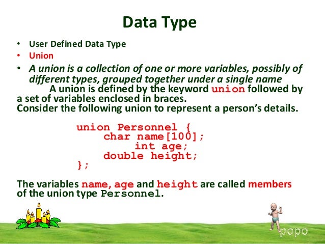 Data type