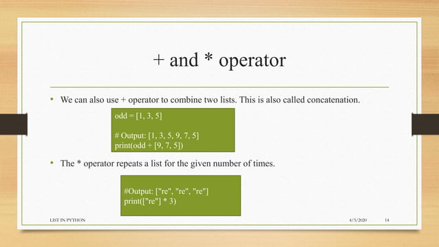 Data type list_methods_in_python | PPT