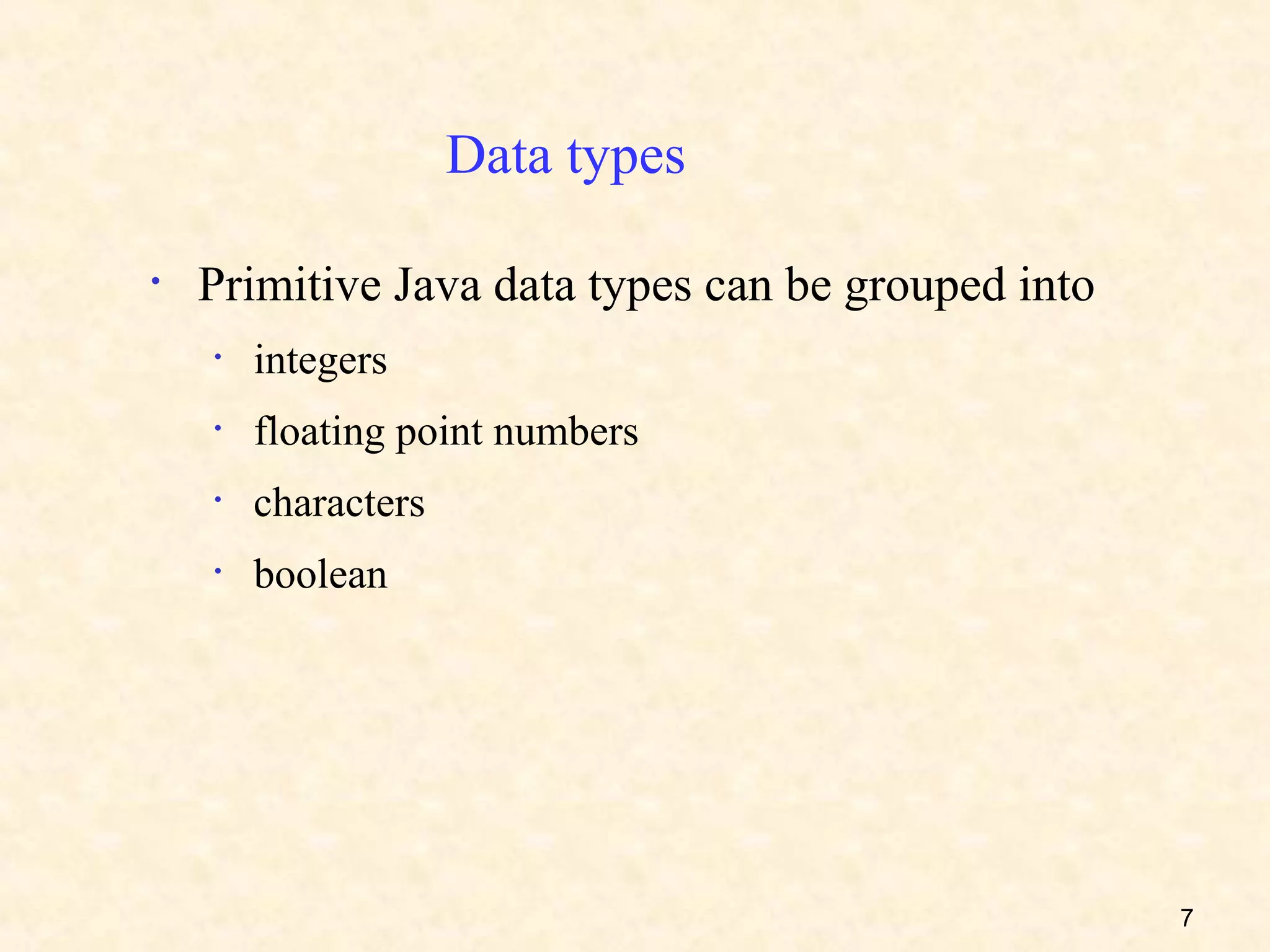 Data types | PPT