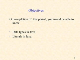 Data types | PPT