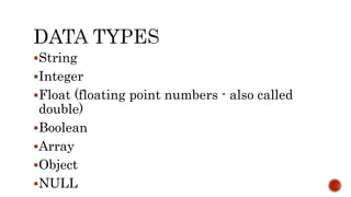 Data types | PPT