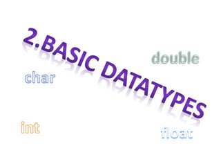 Datatypes | PPT