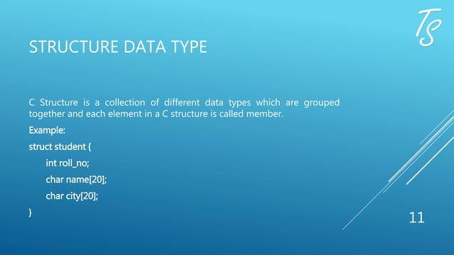 Data types in C | PPT