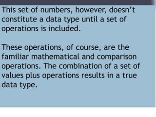Data Types | PPT