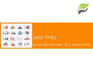 DATA Types | PPTX | Physics | Science