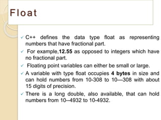 Data types | PPTX | Programming Languages | Computing