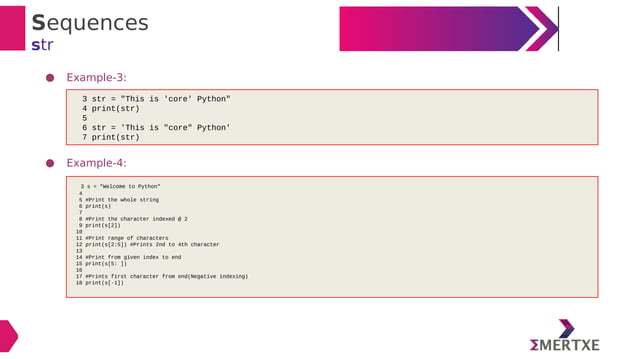 Python : Data Types | PPT