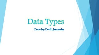 Data types | PPT