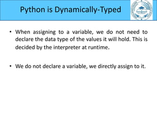 Introduction to python | PPT