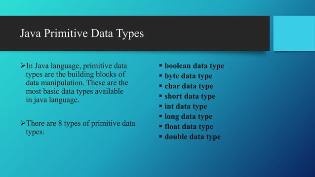 DATA TYPES in Python done by Sanajai of MCA | PPT