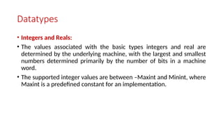 Datatypes In Java Helpfull For Collage Students Pptx