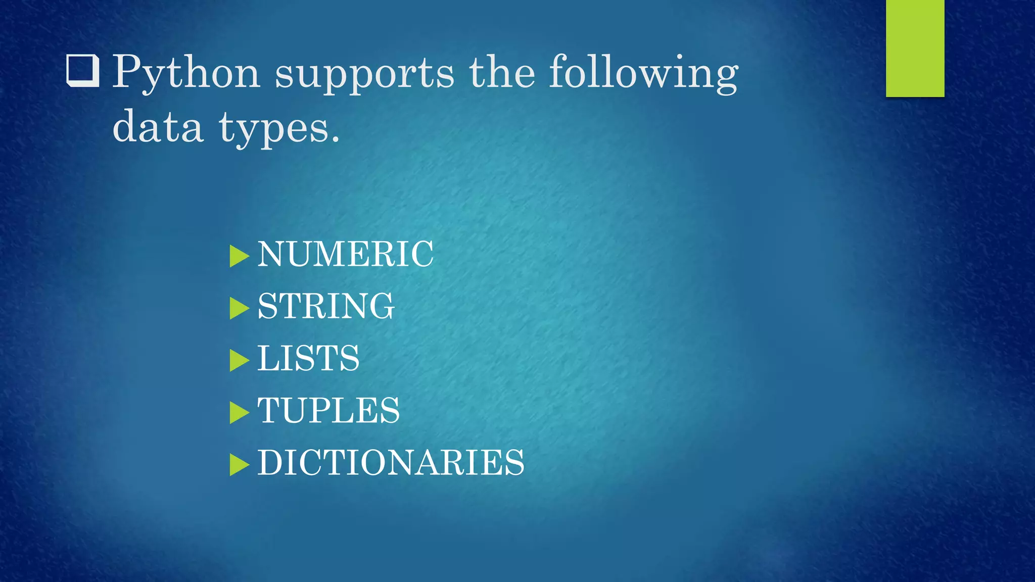 Data types and operators | PPTX | Programming Languages | Computing