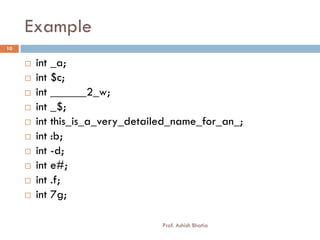 Data types and operators and statements | PPT