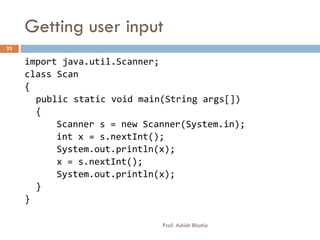 Data types and operators and statements | PPT