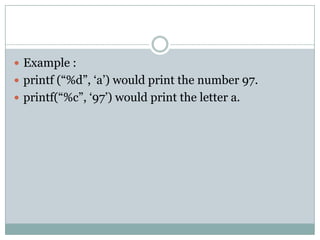 Data Types and Variables In C Programming | PPTX
