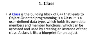Data Types in C++-Primary or Built-in or Fundamental data type Derived ...