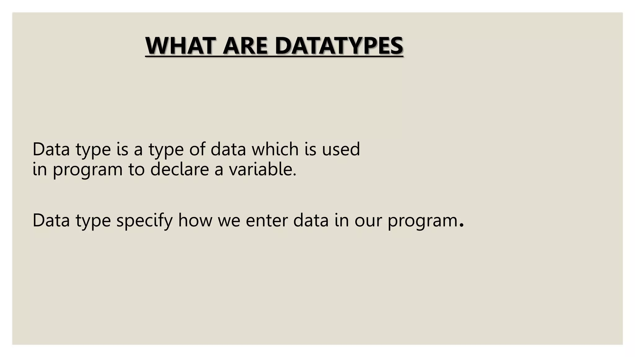 DATA TYPES IN C Language.pptx