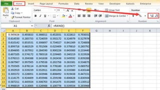 Data types in excel | PPTX