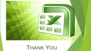 Data types in excel | PPTX