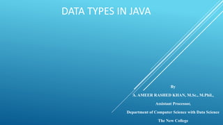 DATATYPES IN JAVA primitive and nonprimitive.pptx