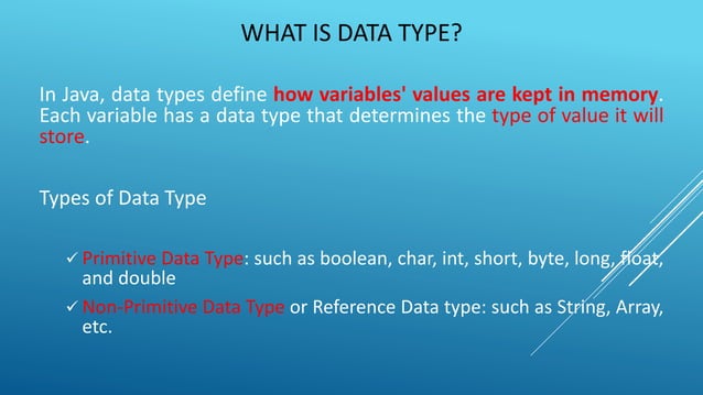 DATATYPES IN JAVA primitive and nonprimitive.pptx