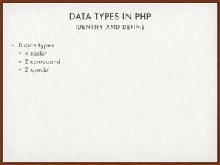 CAN YOU NAME ALL
THE DATA TYPES?
 