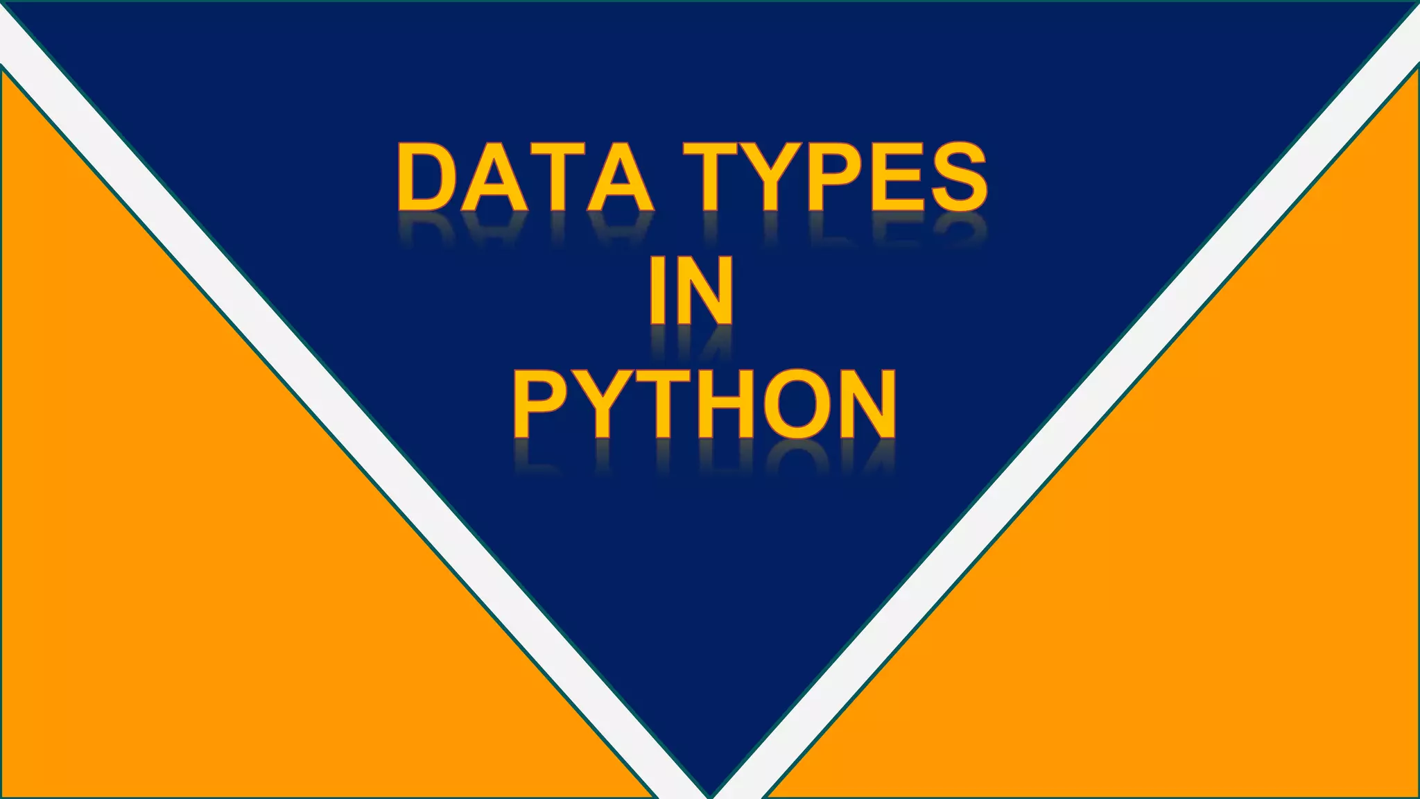 Data types in python | PPT