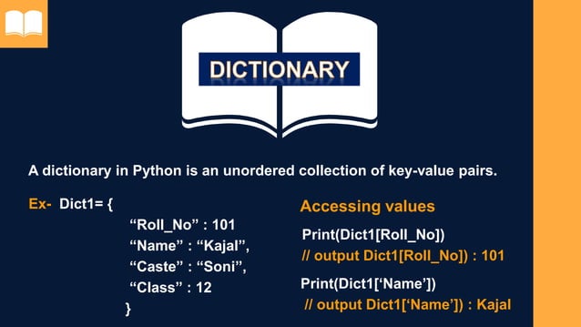 Data types in python | PPT