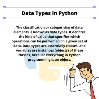Data types in python | PDF