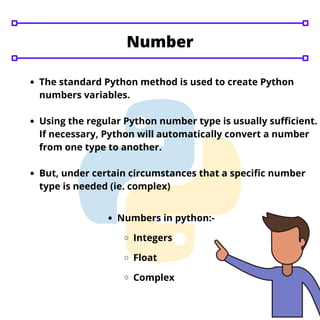 Data types in python | PDF