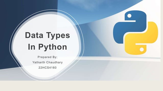 Data Types In Python.pptx