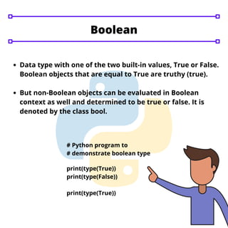 Data types in python part 2 | PDF
