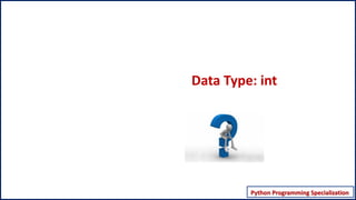 Numeric Data types in Python | PPT