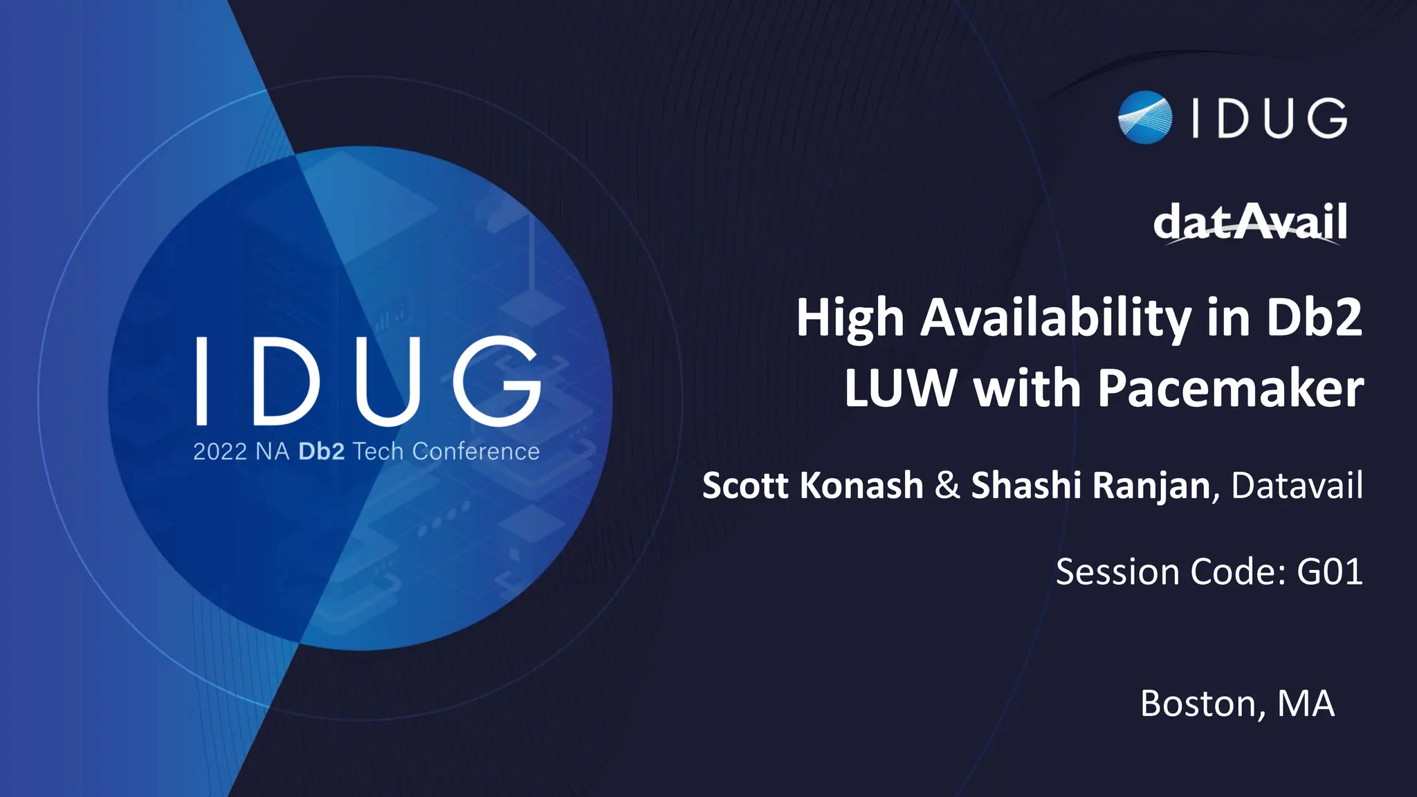 High Availability in Db2 LUW with Pacemaker | PDF