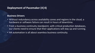 High Availability in Db2 LUW with Pacemaker | PDF