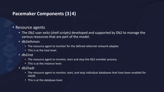 High Availability in Db2 LUW with Pacemaker | PDF