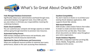 Oracle Adb Making the Move to Oracle Autonomous Database | PDF