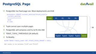 Mastering PostgreSQL Storage: The Complete Tale of the TOAST Table and ...