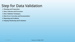 Data Validation Guide.pptx. desimantiona | PPT